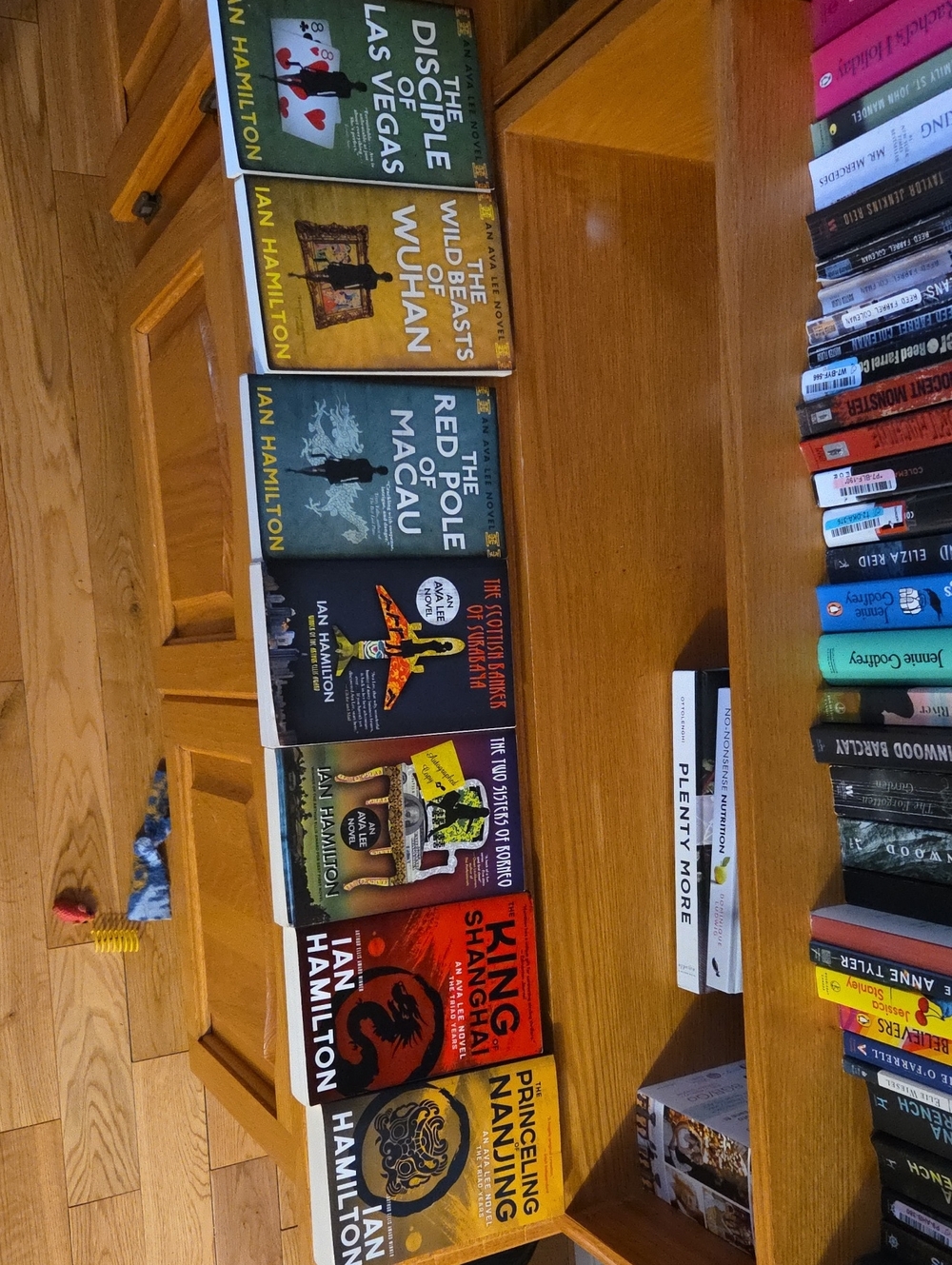 lan Hamilton Ava Lee Crime Series 7 Books....2nd book Signed By Author